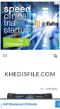 Mobile Screenshot of khedisfile.com