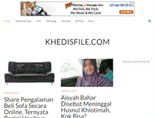 Tablet Screenshot of khedisfile.com